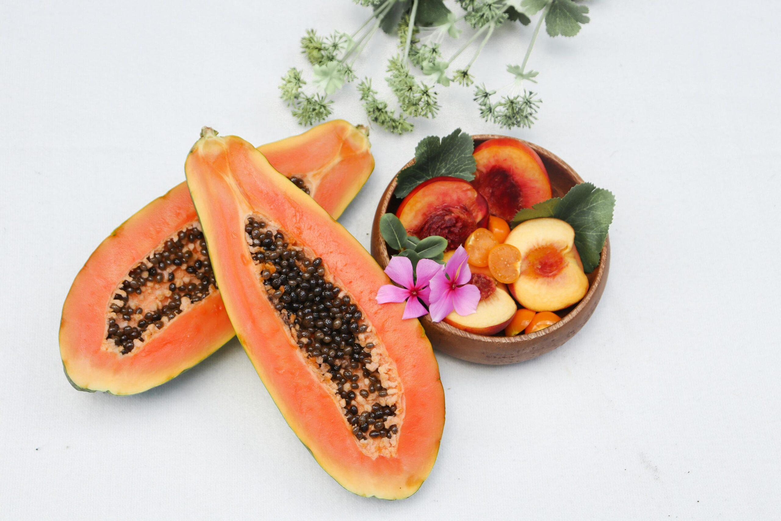 A colorful infographic showing antioxidant levels in popular organic flowers